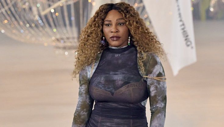 Serena Williams: la tennista in passerella per l'amico Virgil Abloh
