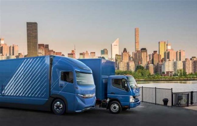 E-Fuso Vision One, il truck pesante diventa elettrico