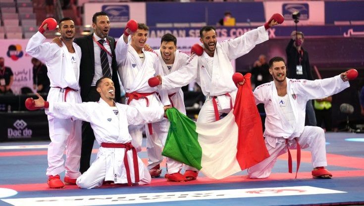 Karate, Mondiali: storico oro nel kumite maschile per l'Italia, di bronzo le azzurre