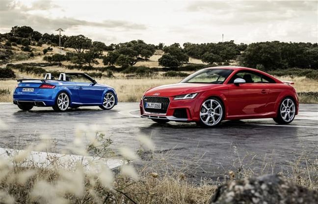 Nuova TT RS Coupé e Roadster, Audi all’attacco