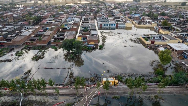 Cina, alluvioni nello Shanxi: evacuate 120 mila persone