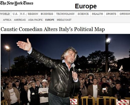 Pizzarotti e Parma sul Nyt
