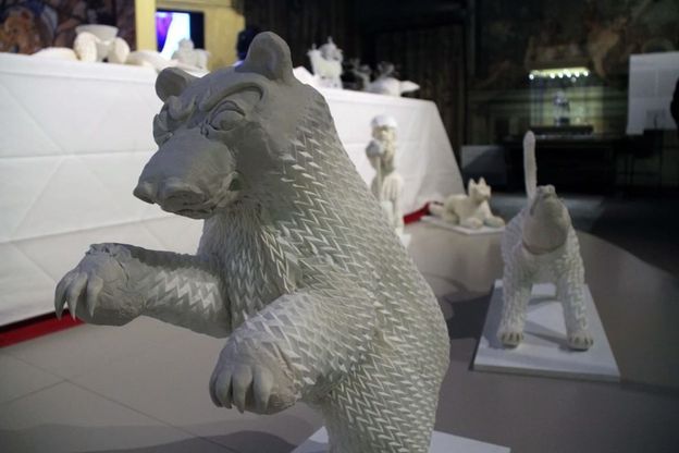 Sculture di zucchero e stoffa, a Palazzo Pitti rivivono le nozze di Maria de' Medici