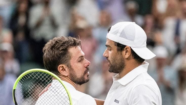 Berrettini uomo tie-break, Wawrinka saluta Wimbledon in lacrime