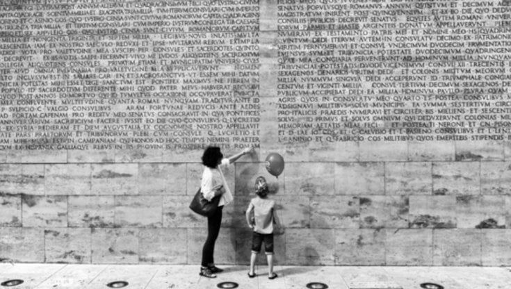 Le mie foto all'Ara Pacis per raccontare il passaggio del tempo