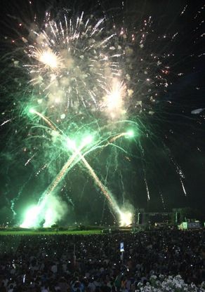 Festino, i botti al Foro Italico