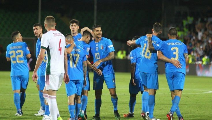 Italia-Ungheria 2-1: gol di Barella e Pellegrini, azzurri in testa al girone di Nations League