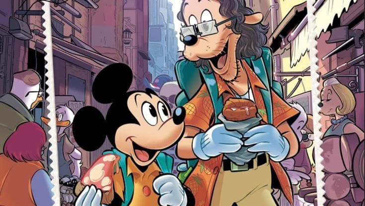 Topolino, Pippo e Fru dei The Jackal: il fumetto da collezione in uscita per il Comicon