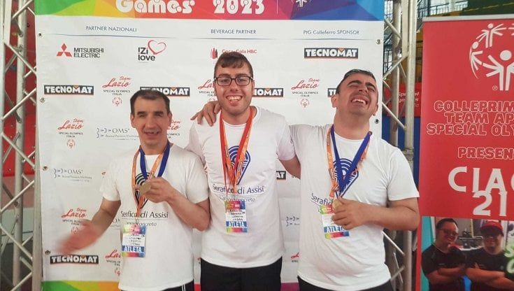 Quando lo sport va oltre ogni limite: i ragazzi del Serafico vincono tre ori alle Special Olympics
