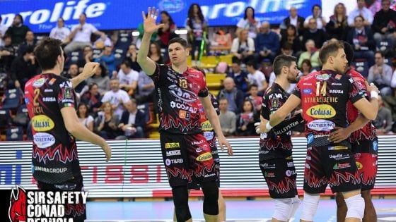 Volley, playoff Superlega: Verona spaventa Civitanova, facile per Trento e Perugia