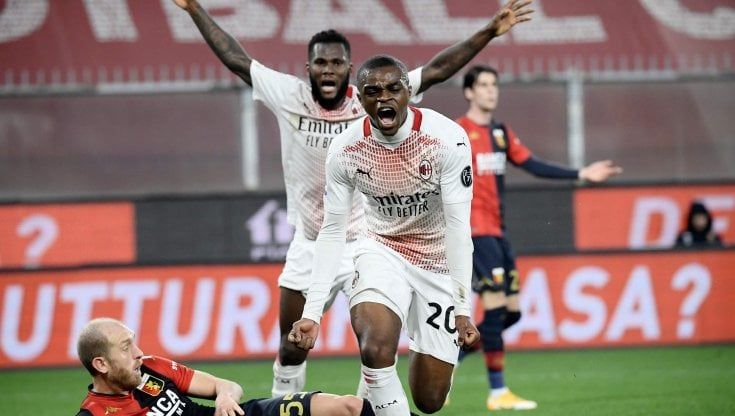 Genoa-Milan 2-2: Kalulu salva l'imbattibilità dei rossoneri