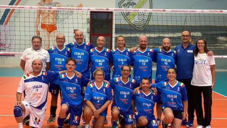 In campo per la vita. La Nazionale Italiana Pallavolo trapiantati e dializzati di ANED Onlus a Fiano Romano 