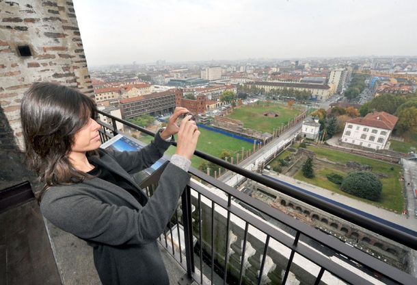 Dal campanile del Duomo<br />il nuovo panorama di Torino