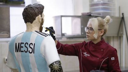 Un Messi di cioccolato per festeggiare i 31 anni della Pulce