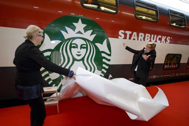 Svizzera, ecco il primo treno Starbucks