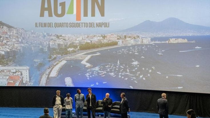 “AG4IN”, presentato il film sul quarto scudetto del Napoli. Da oggi al cinema