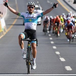 Ciclismo, Giro dell'Oman: seconda tappa a Lutsenko