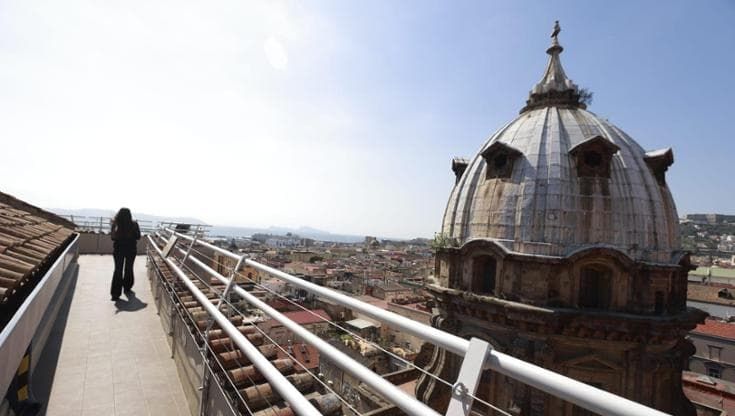 Si inaugura la passeggiata sui tetti del Duomo: “Da qui una Napoli inedita”