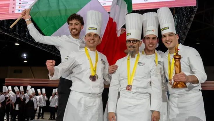 Per la prima volta l’Italia sul podio del Bocuse d’Or