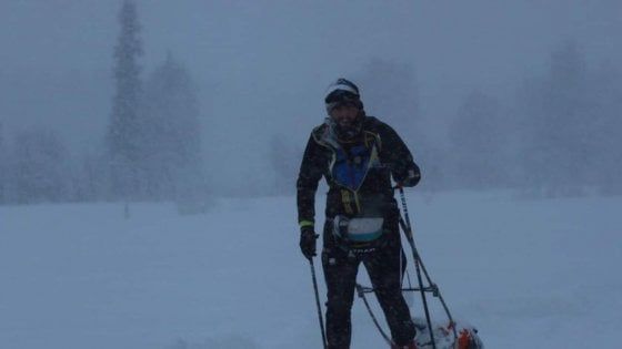 Potenza, Pasquale Larocca vince la sfida: é primo alla maratona in Alaska