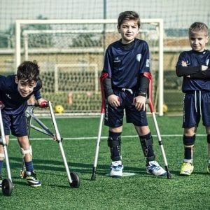 Perrotta e Bocciardo alla festa di Natale della Genova Calcio