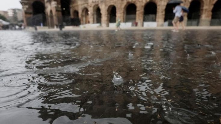 Nubifragio a Roma, la mappa delle zone più a rischio: oltre 100 millimetri di pioggia a Tor Vergata