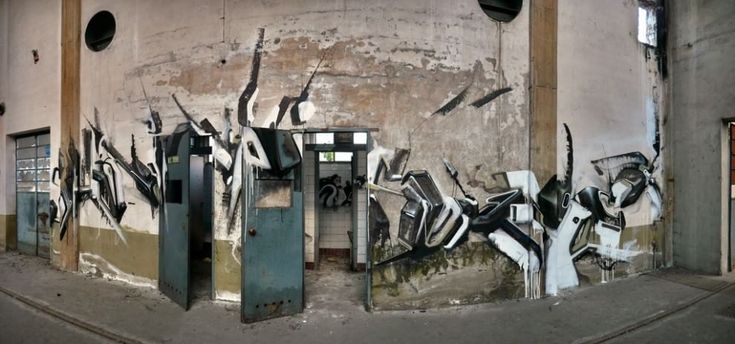 Fabbriche e capannoni abbandonati rivivono con la street art
