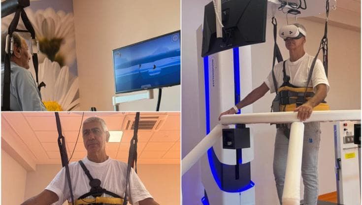 Passeggiate virtuali nei boschi per la riabilitazione: il robot che aiuta a camminare di nuovo