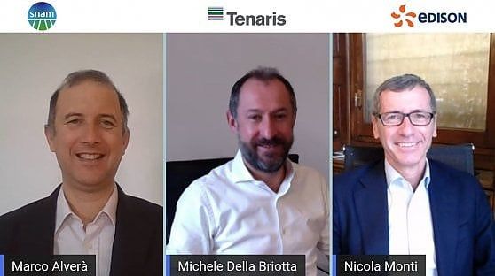 Tenaris, Edison e Snam: un progetto comune per la produzione di acciaio con idrogeno verde a Dalmine