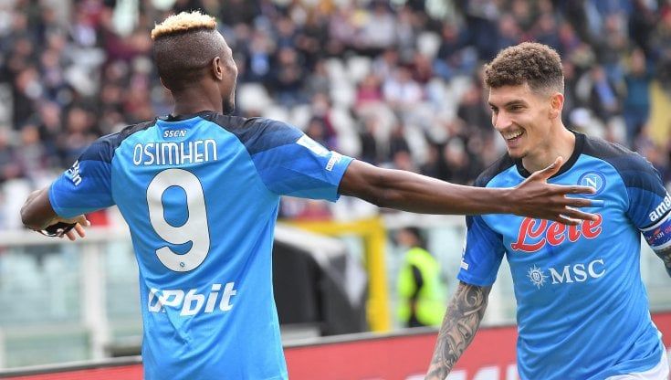 Torino-Napoli 0-4: doppietta di Osimhen, poker azzurro ai granata