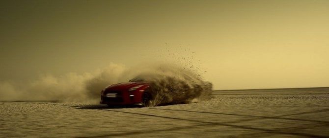 Nissan GT-R disegna la più grande mappa dell'India