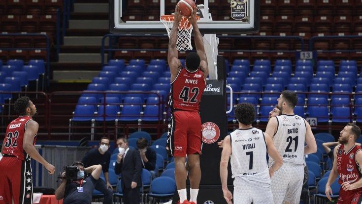 Basket, Serie A: Milano e Venezia vincono senza fatica. Pesaro rimonta Varese