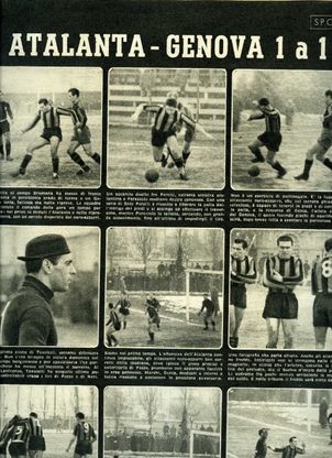 1941, Luigi Comencini<br />fotografo di Atalanta-Genova