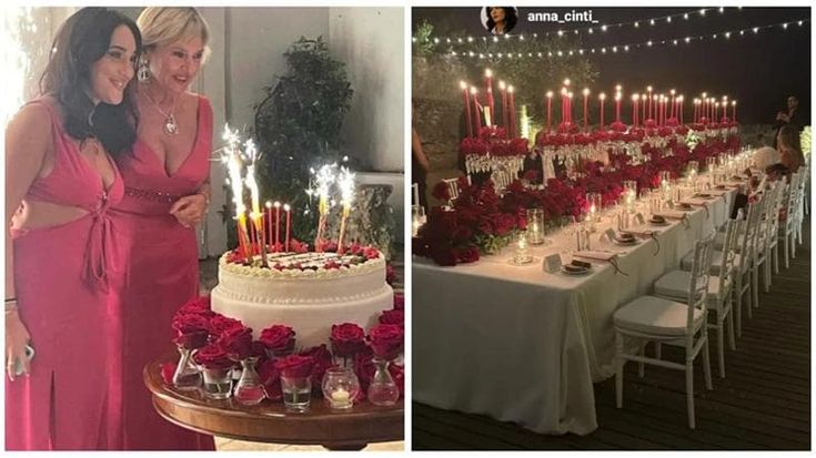 Monica Setta compie sessant’anni e festeggia in masseria, tavolata con 2.500 rose e fuochi d’artificio: “Volevo fare le cose in grande e le ho fatte”