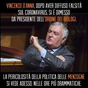D'Anna ritira le dimissioni da presidente dei biologi. Saviano: "Lui è la prova che certa scienza è dominata dalla politica"
