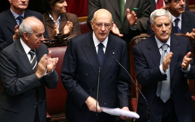 Napolitano, nove anni da presidente
