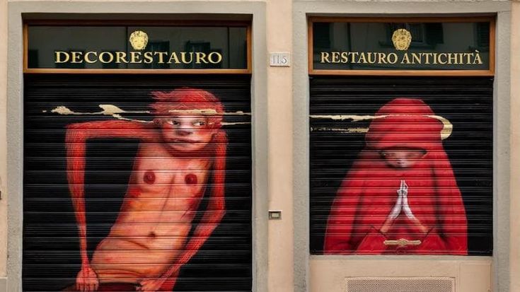 Torna Palazzuolo Strada Aperta, street art su altre 18 serrande nel cuore di Firenze