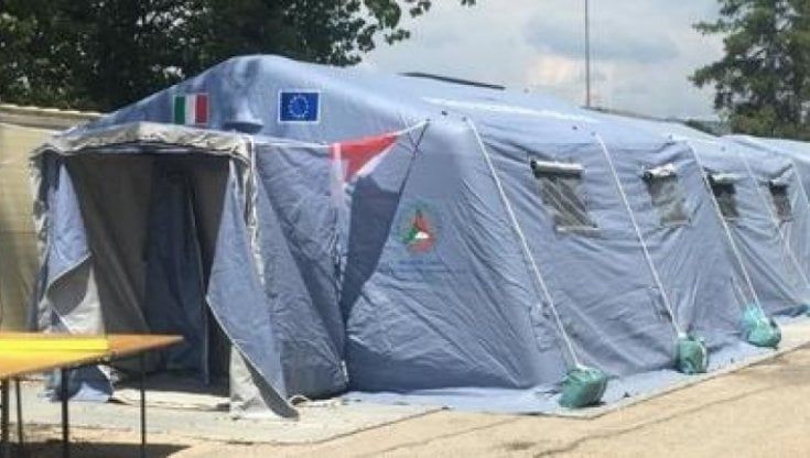 Potenza, a Tito campo di prima accoglienza per i profughi ucraini 