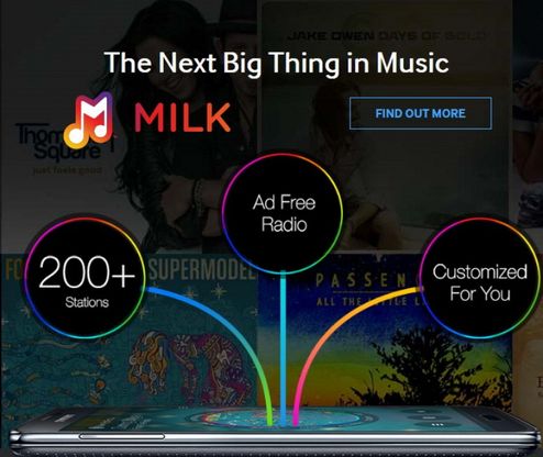 Samsung, ecco "Milk Music" contro iTunes e Spotify