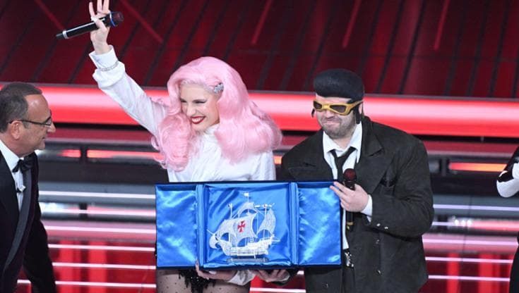 Le pagelle dei duetti di Sanremo: le Bambole incendiano l’Ariston (8.5), Tredici Pietro col papà (9)
