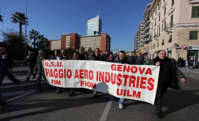 Sestri dice addio alla produzione<br /> &egrave; rivolta contro il piano della Piaggio