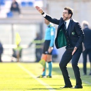 Sassuolo, Di Francesco: "Peccato, poco cattivi sotto porta"