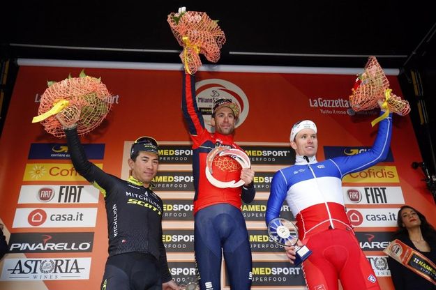 Ciclismo, l'impresa di Nibali alla Milano-Sanremo