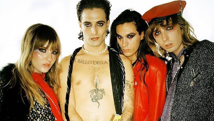 I Maneskin sfidano il rock internazionale: la band stasera sul palco degli Mtv Ema