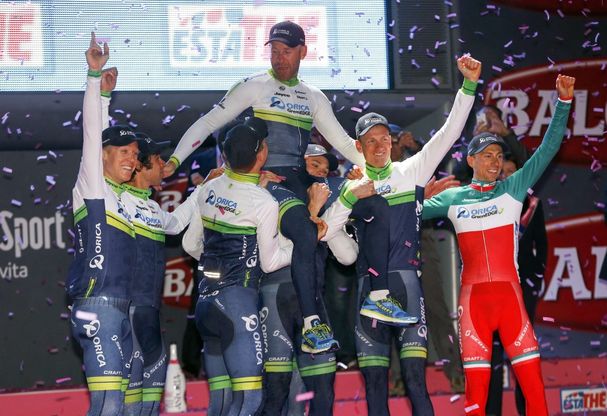 Giro d'Italia, il film della crono a squadre